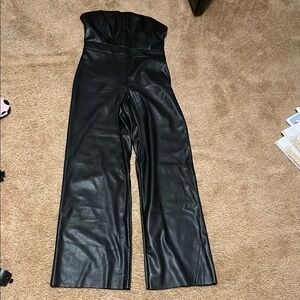 Black Jumpsuit with Rompers